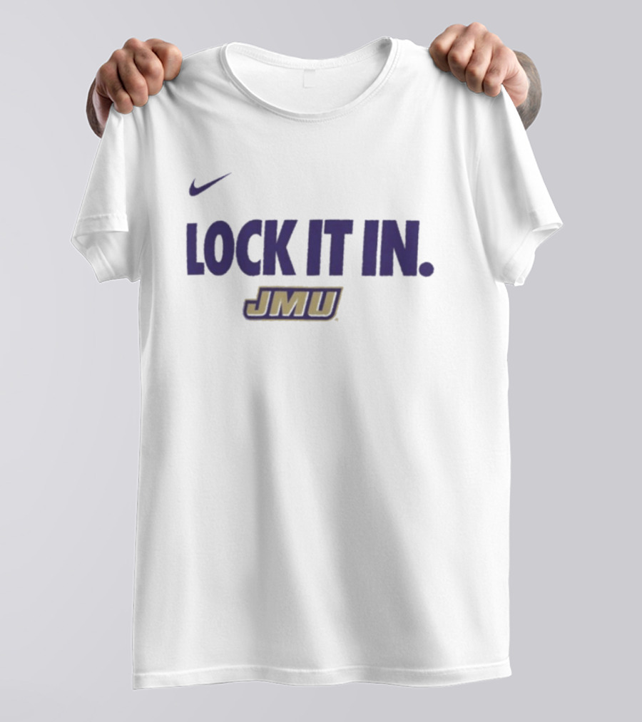 Nike Lock It In JMU Basketball T-Shirt