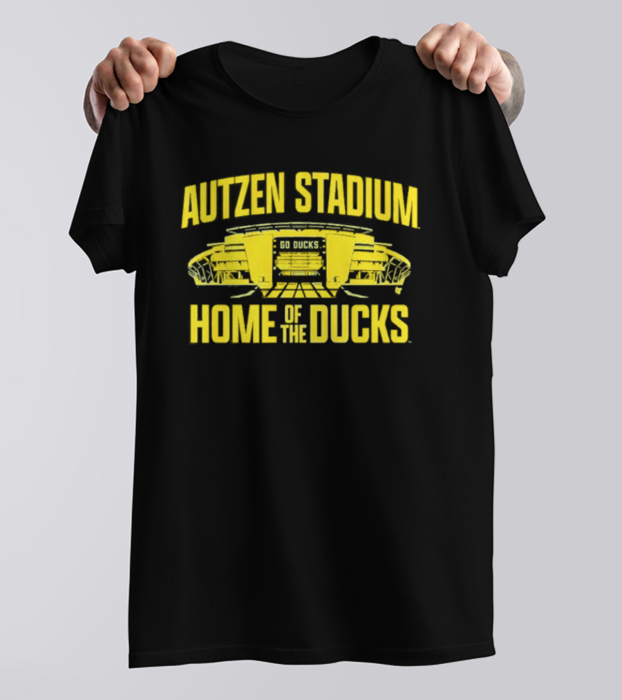 Autzen Stadium Home Of The Ducks Oregon Football T-Shirt