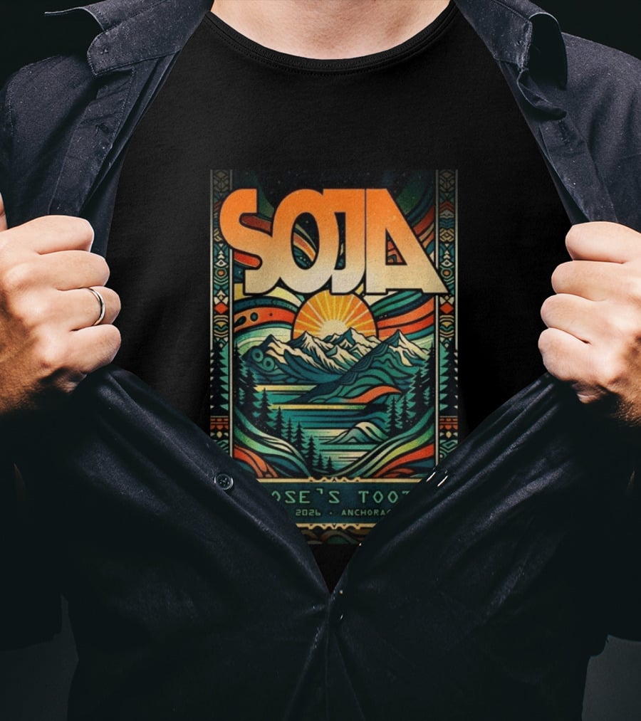 Soja Moose's Tooth Anchorage AK May 21 2026 T-Shirt
