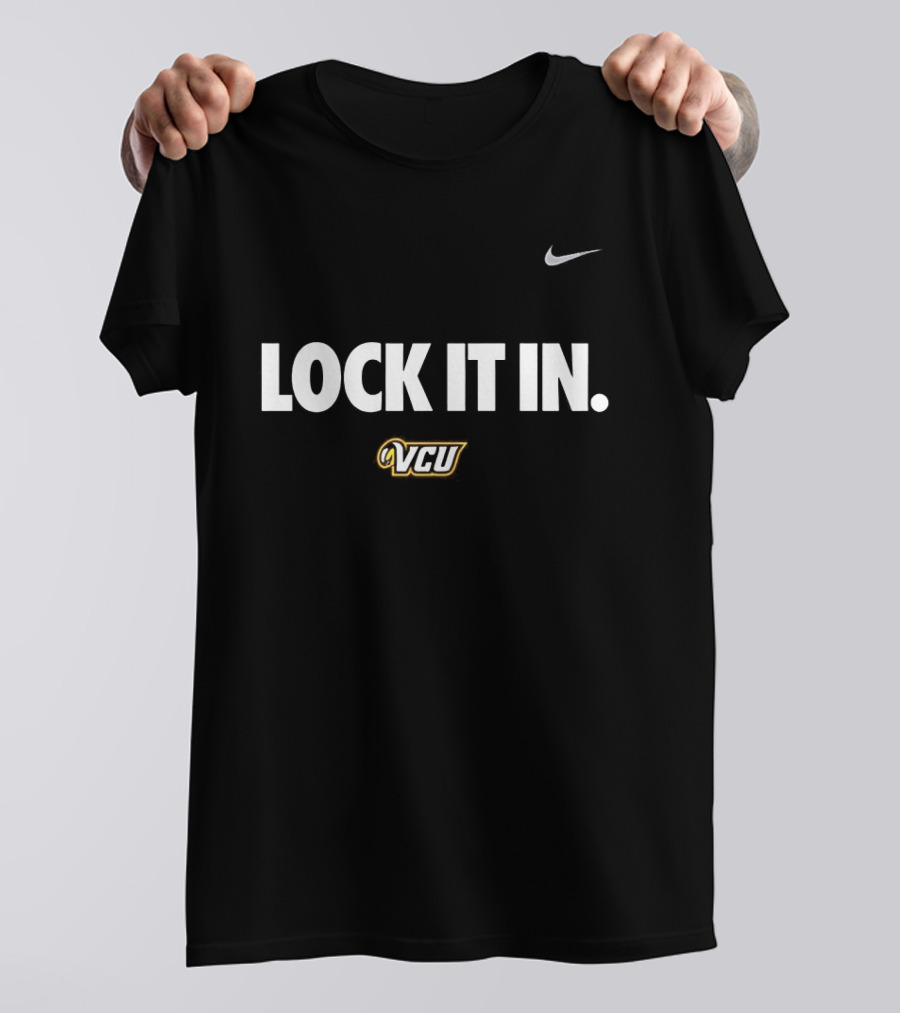 Nike VCU Rams Lock It In Team Legend 2026 T-Shirt