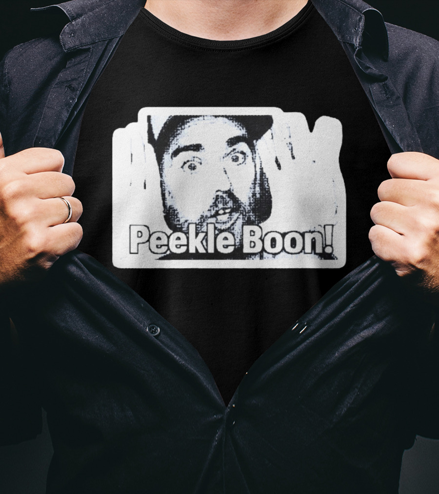 Tavin Dillard Peekle Boon Funny Expression T-Shirt
