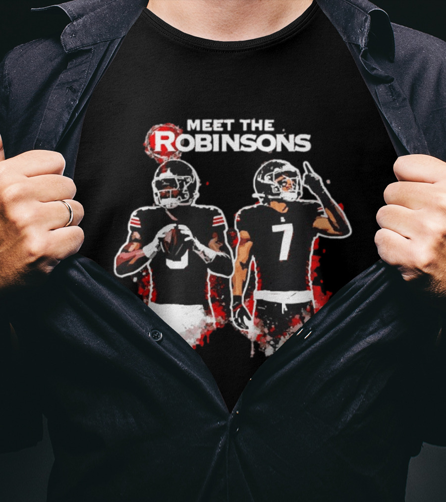 Meet The Robinsons Atlanta Falcons Bijan Robinson Player T-Shirt