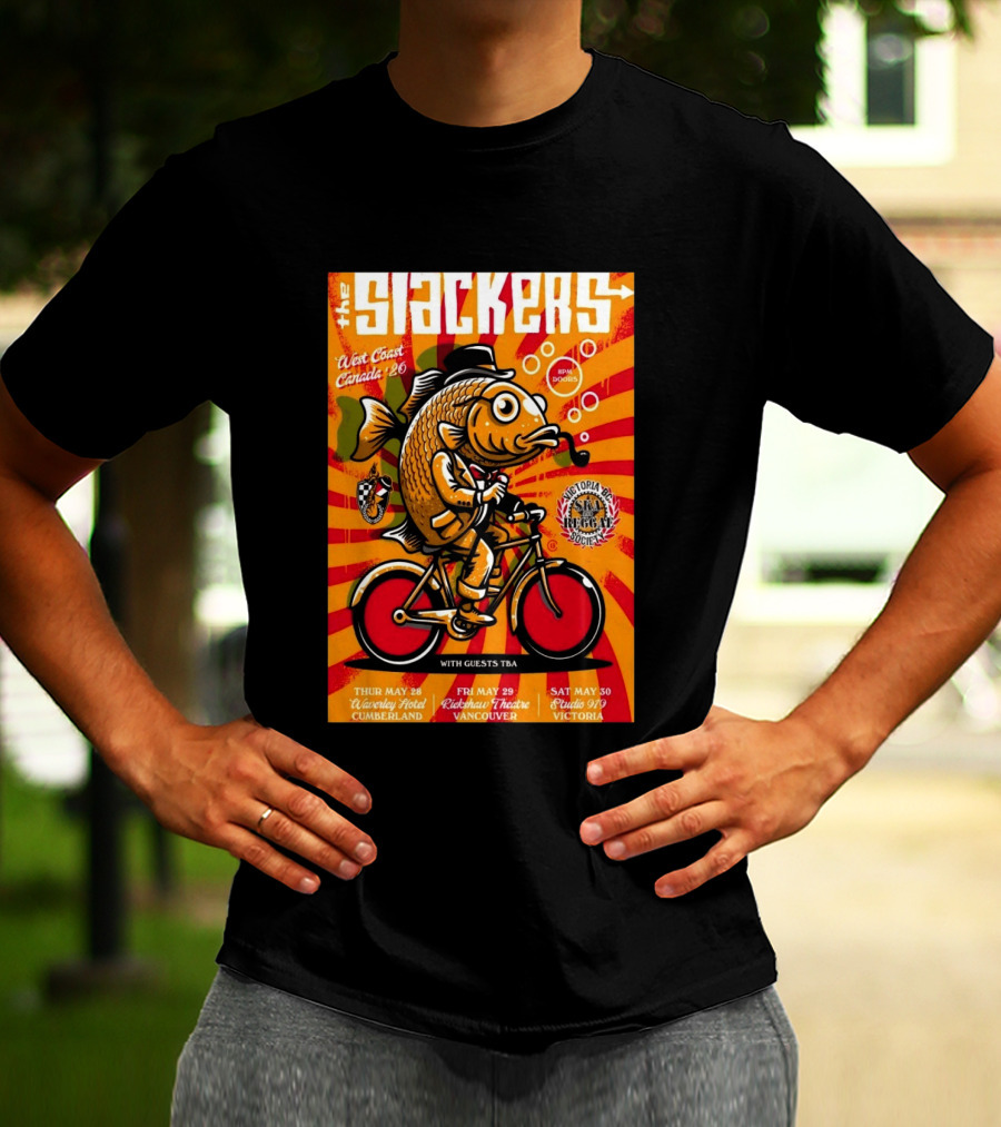 The Slackers West Coast Canada Tour 2026 Victoria Ska And Reggae Society With Guests TBA T-Shirt