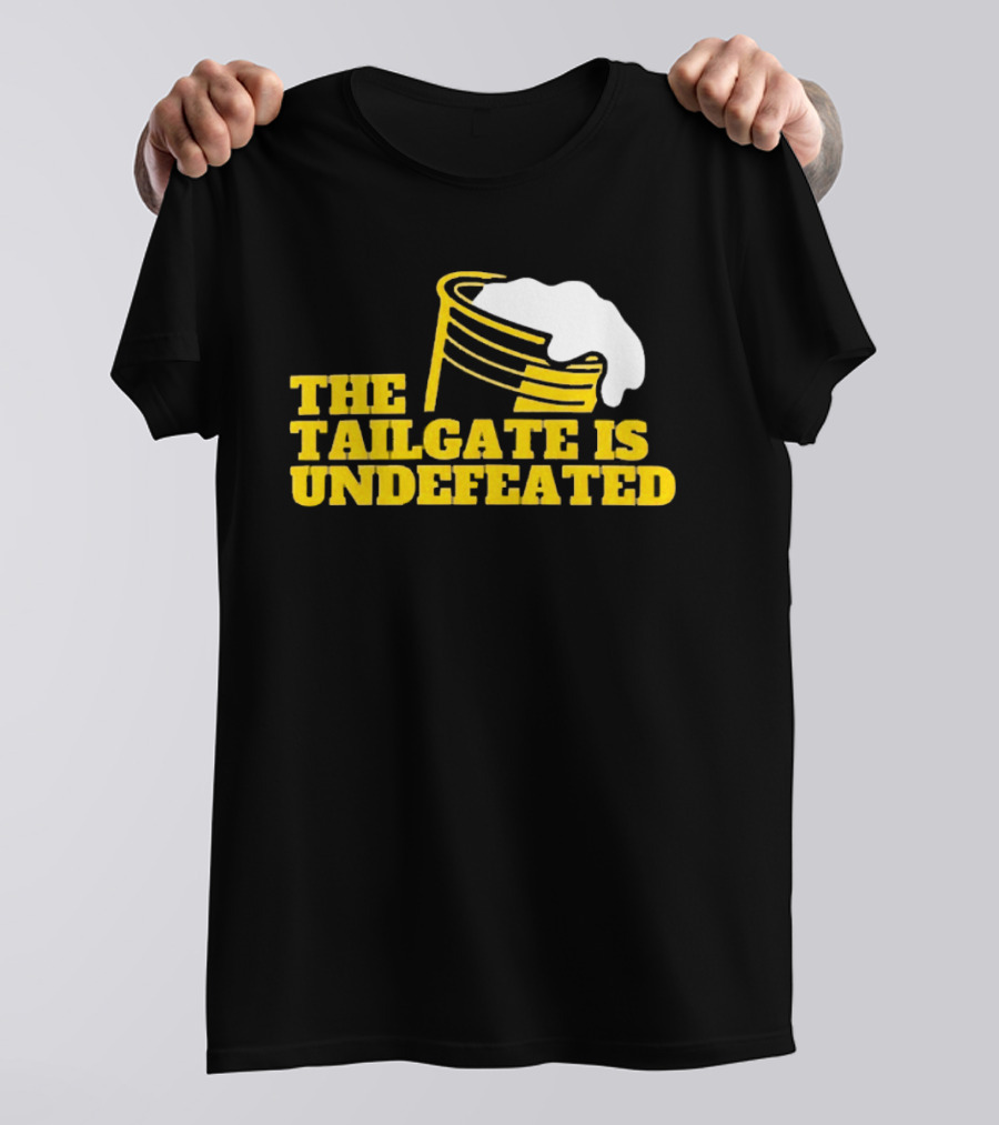 The Tailgate Is Undefeated Michigan Wolverines Football T-Shirt