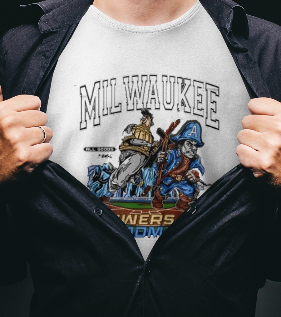 Milwaukee Brewers Admirals 2026 Night Collaboration T-Shirt