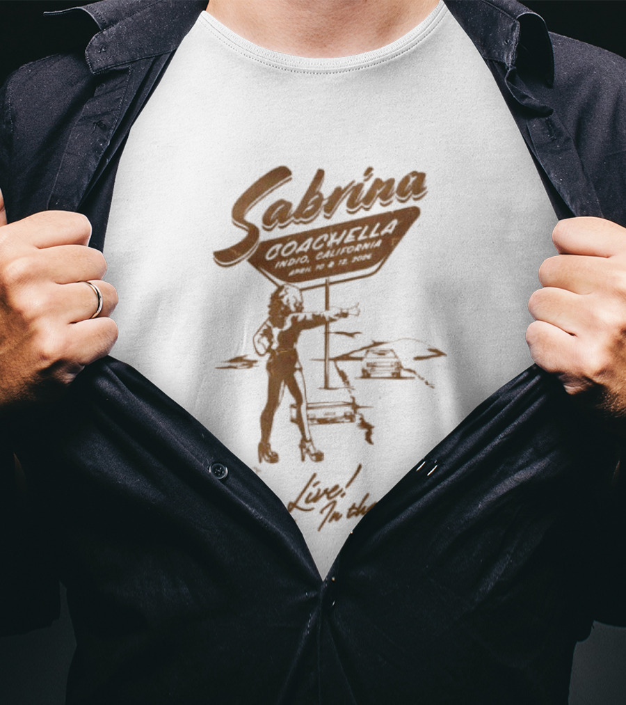 Sabrina Live In The Desert T-Shirt