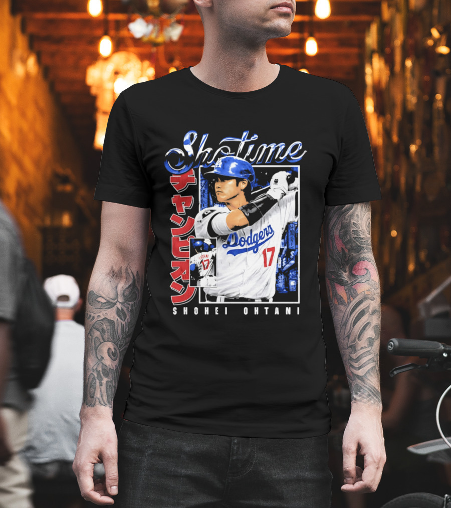 Showtime Shohei Ohtani Dodgers Champion 2026 T-Shirt