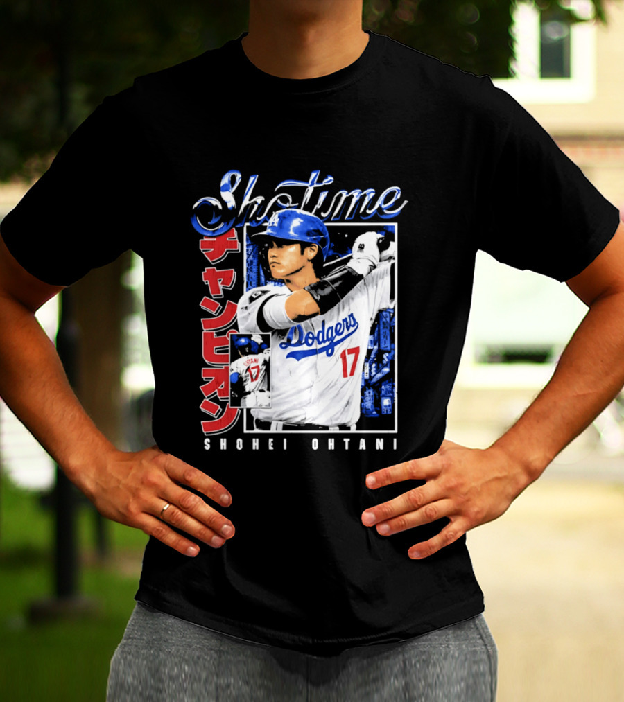 Showtime Shohei Ohtani Dodgers Champion 2026 T-Shirt