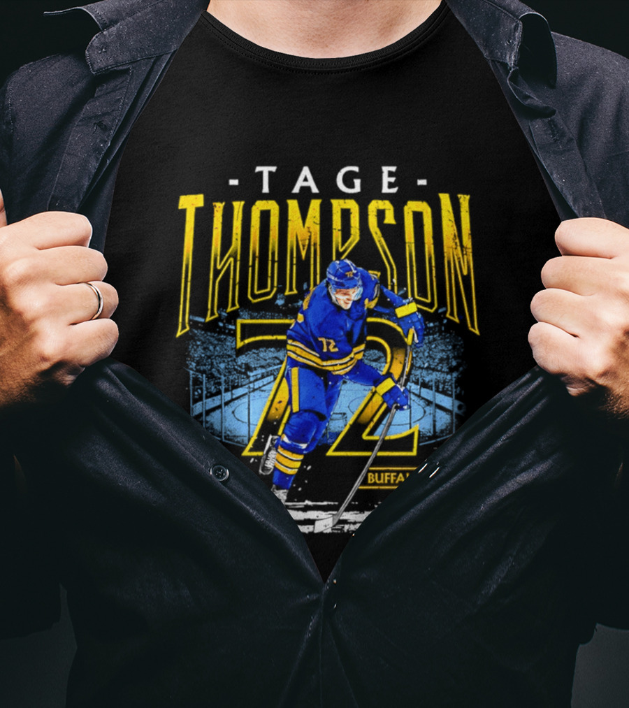 Tage Thompson Buffalo Hockey 72 Player T-Shirt