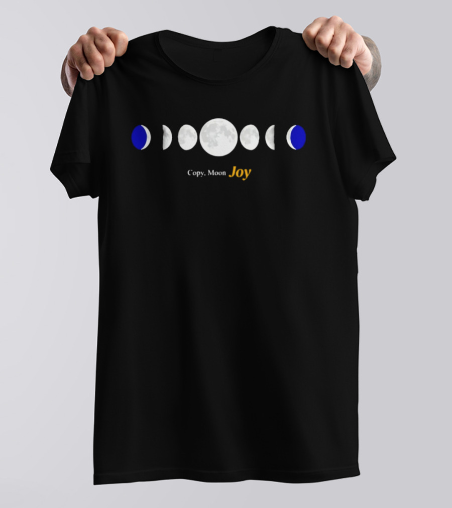 Copy Moon Joy Lunar Phases Moon Cycle T-Shirt