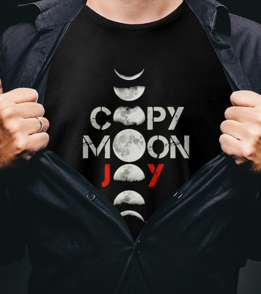 Copy Moon Joy Phases Lunar Cycle T-Shirt