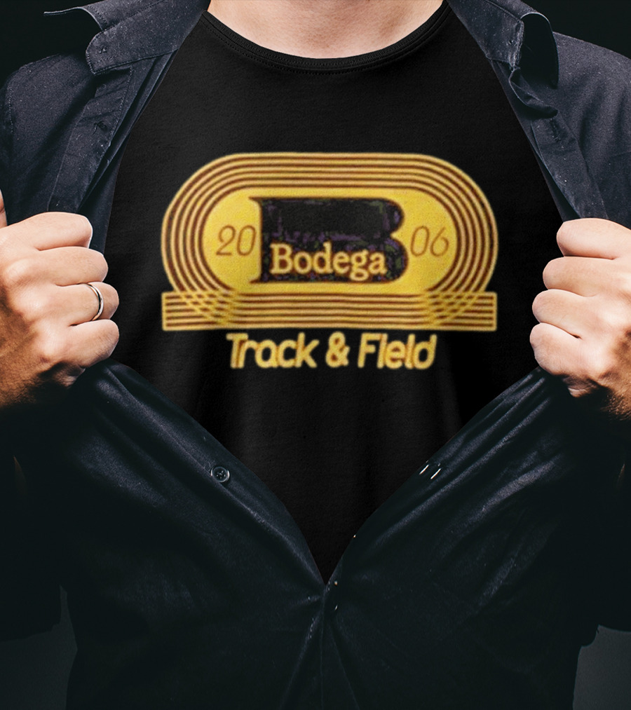 Bodega Track & Field 2006 Retro Style Classic Athletic T-Shirt