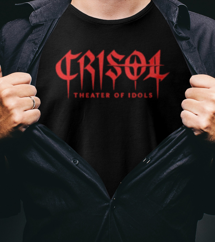 Crisol Theater Of Idols Gothic Red T-Shirt