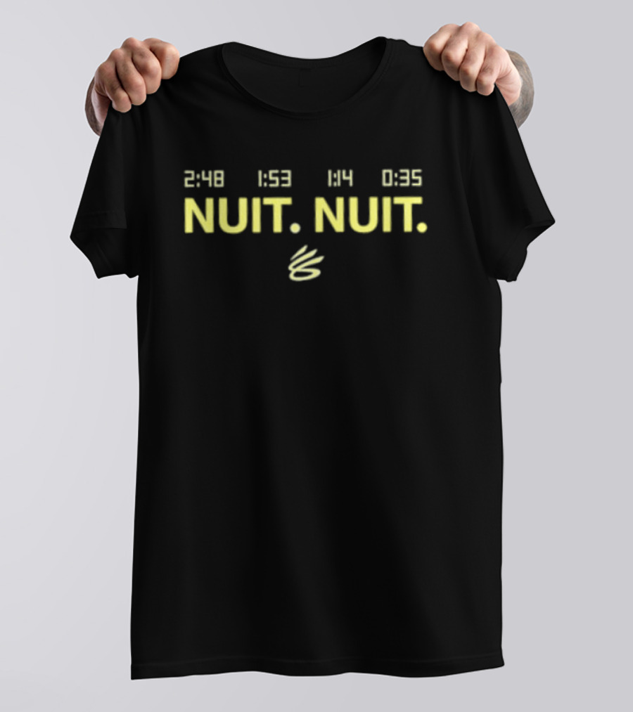 Steph Curry Nuit Nuit 2.48 1.53 1.14 0.35 T-Shirt