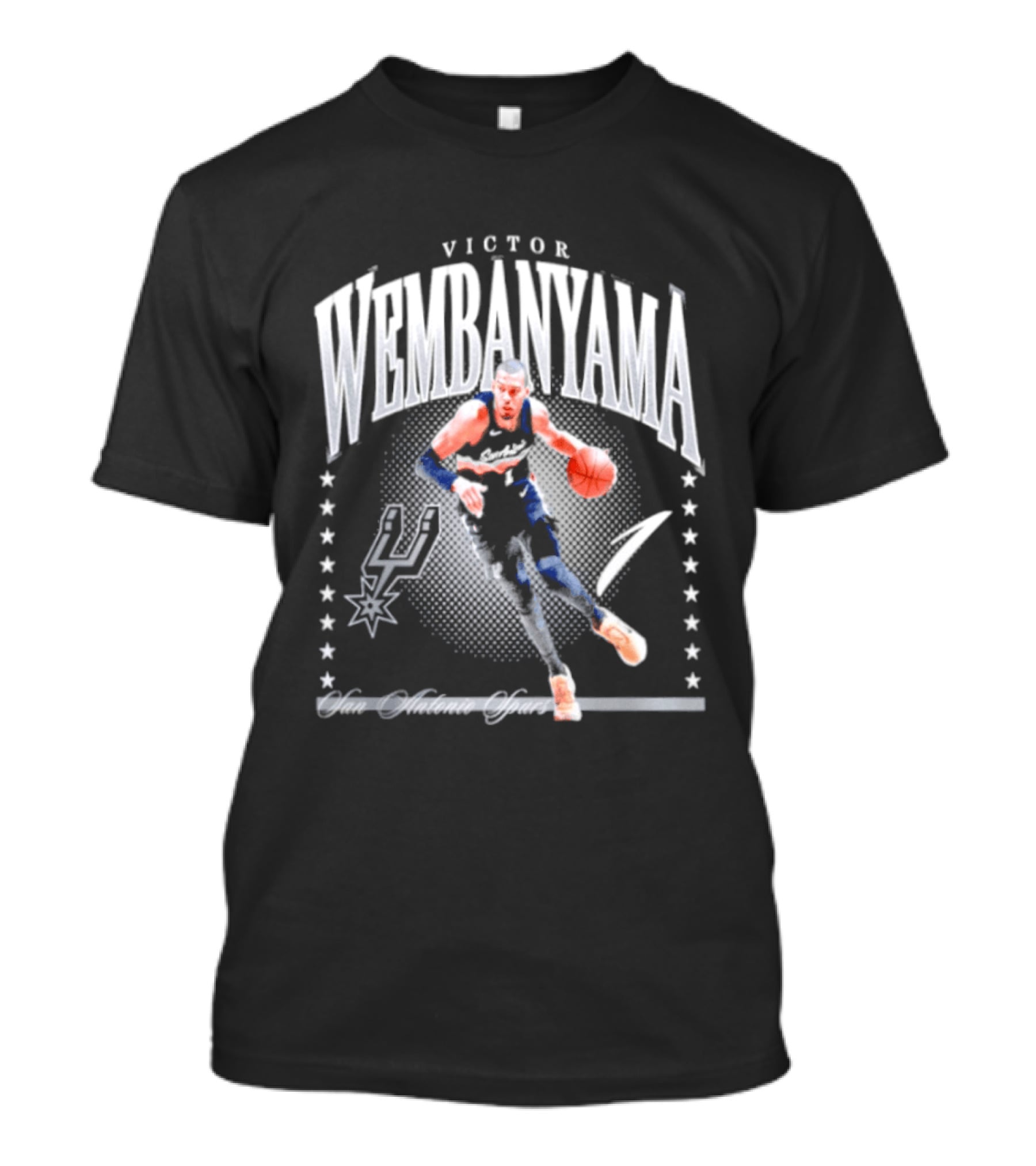 Victor Wembanyama San Antonio Spurs NBA Star Power T-Shirt