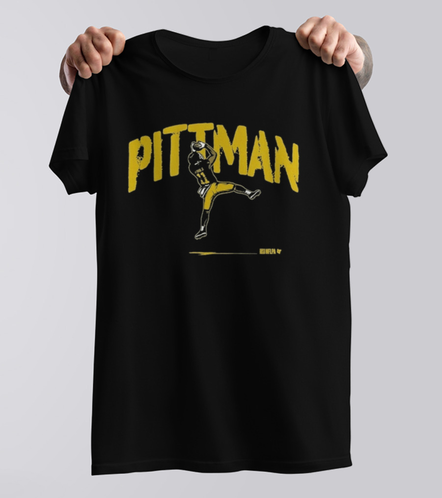 Pittman Superstar Pose Pittsburgh Football T-Shirt