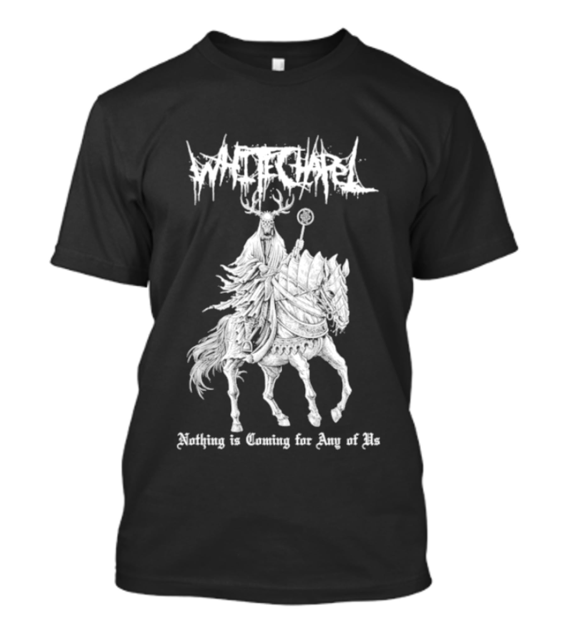 Wodehara Nothing Is Coming For Any Of Us Rider T-Shirt