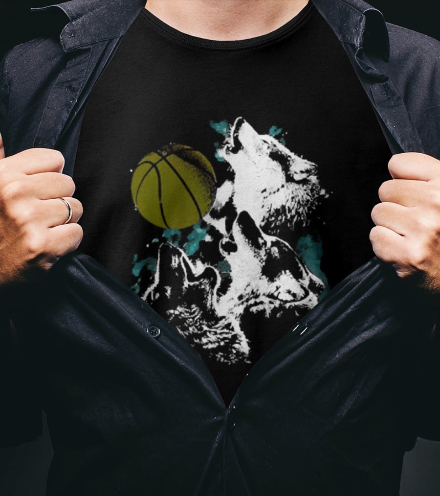 Pack Wolf 2026 Basketball For Sale Free Shipping T-Shirt