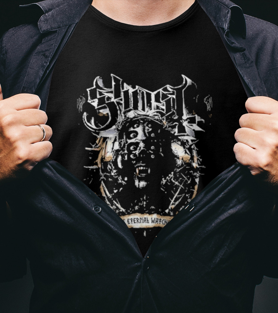 Ghost The Eternal Er Papa Perpetua Multiple Eyes T-Shirt