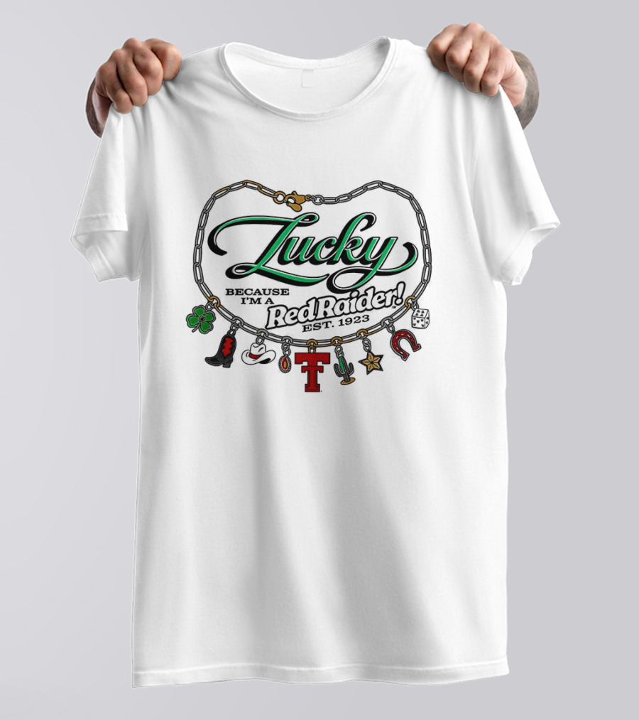 Lucky Charms Texas Tech Red Raiders Est 1923 T-Shirt
