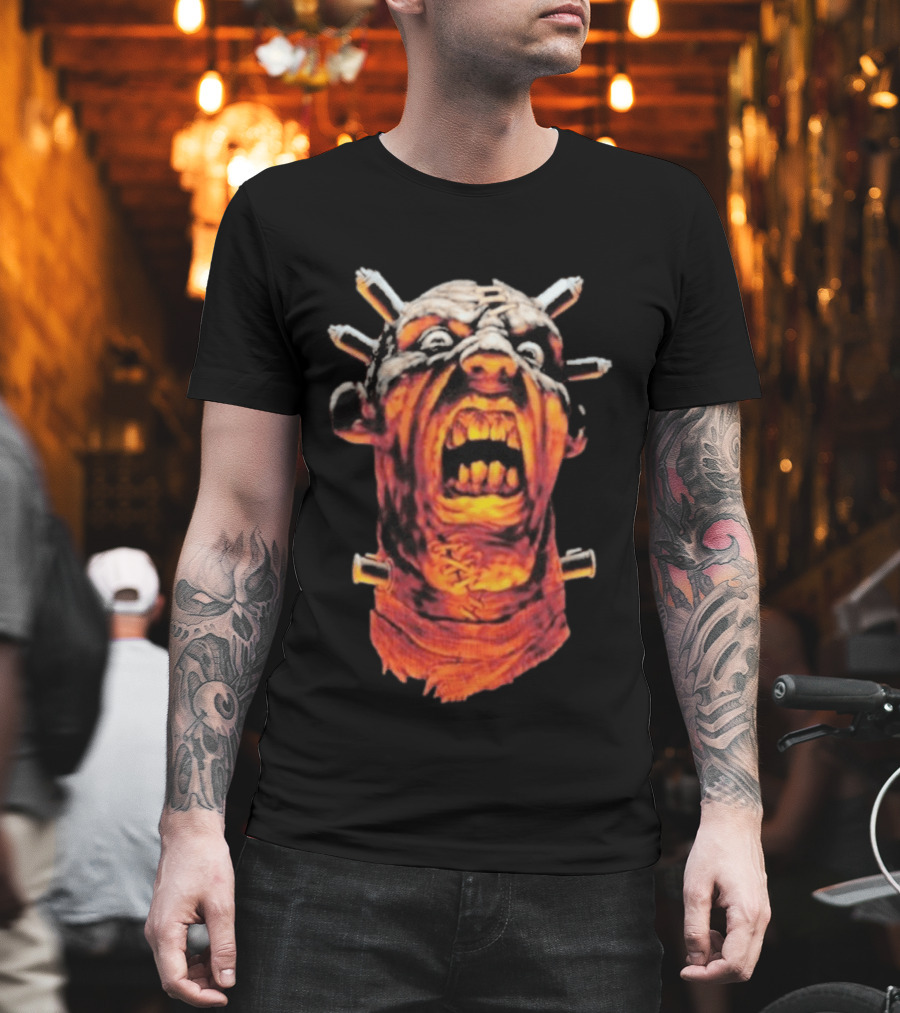 Wyco 1990s Wes Benscoter Frankenstein Horror T-Shirt