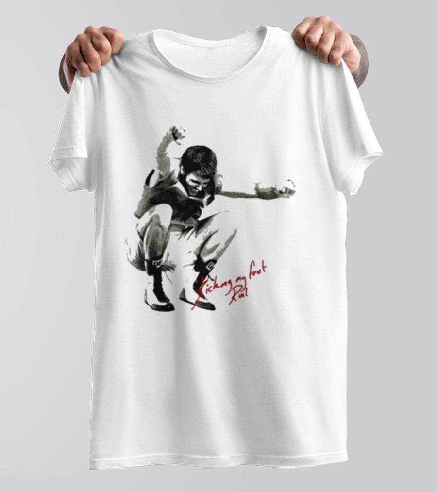Ruel Kicking My Feet Dynamic Pose T-Shirt