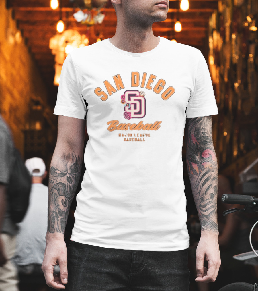 San Diego Padres Major League Baseball 2026 City Connect New Era Women's T-Shirt