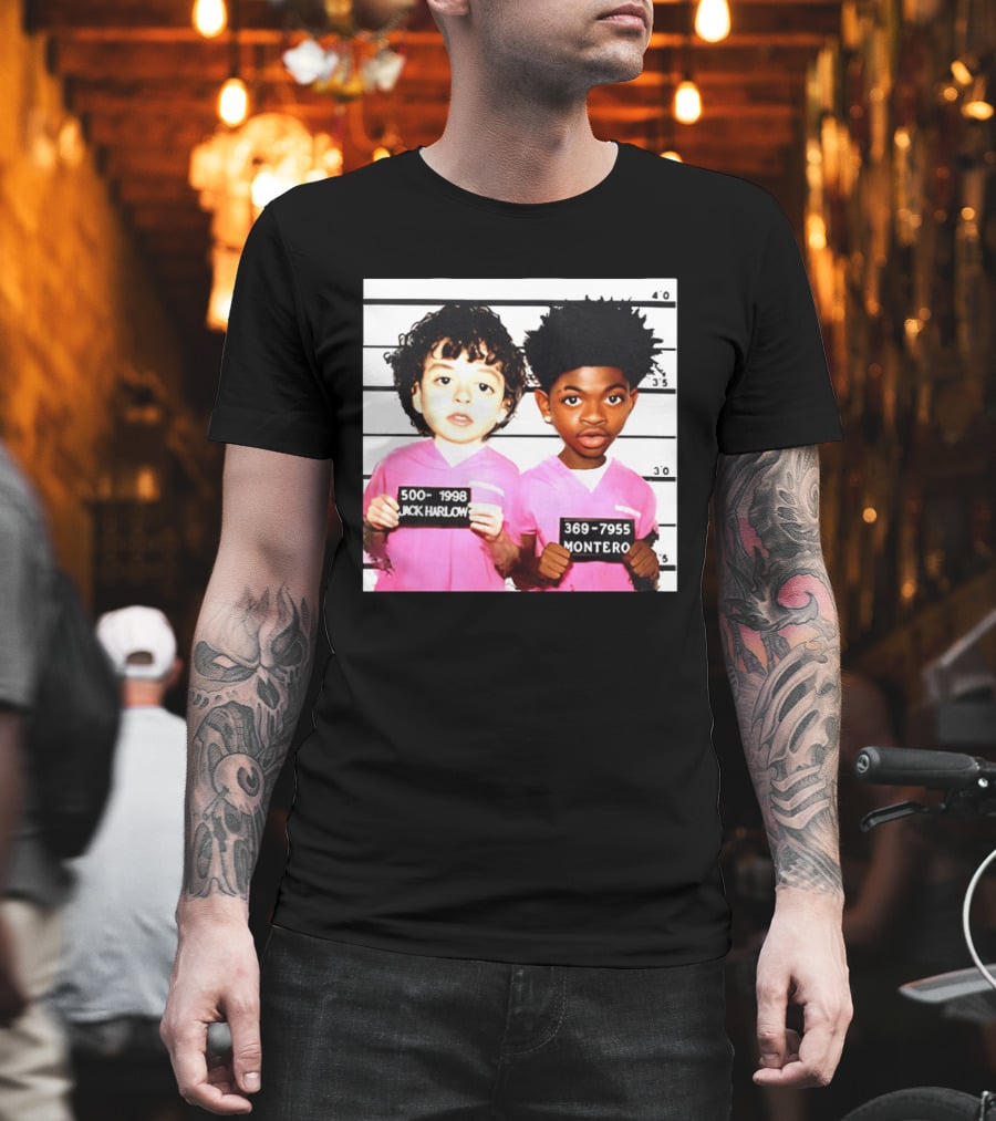 Jack Harlow Montero Shot Pink Outfits 500 1998 369 7955 T-Shirt