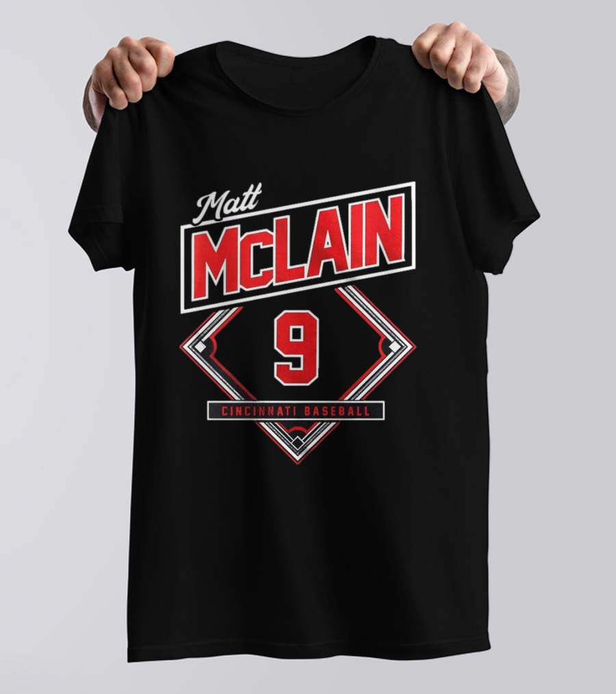Cincinnati Baseball Matt McLain 9 T-Shirt