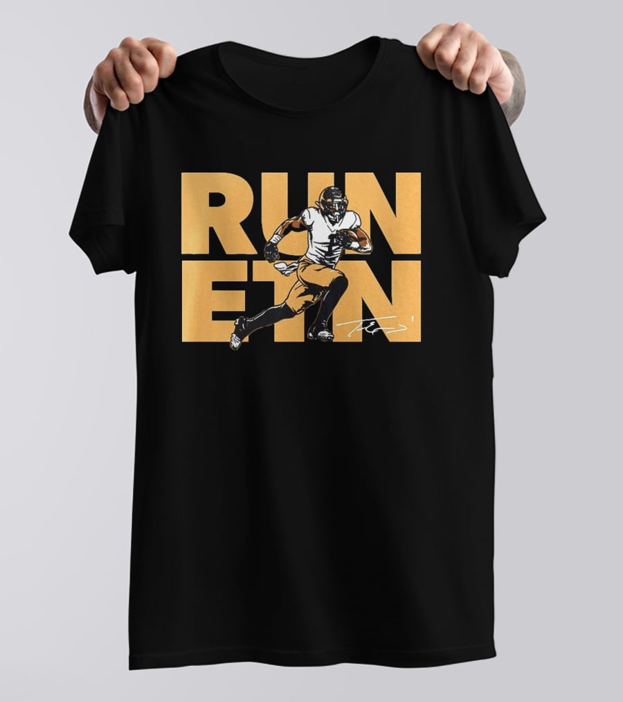 RUN ETN New Orleans Saints Football Sportswear T-Shirt