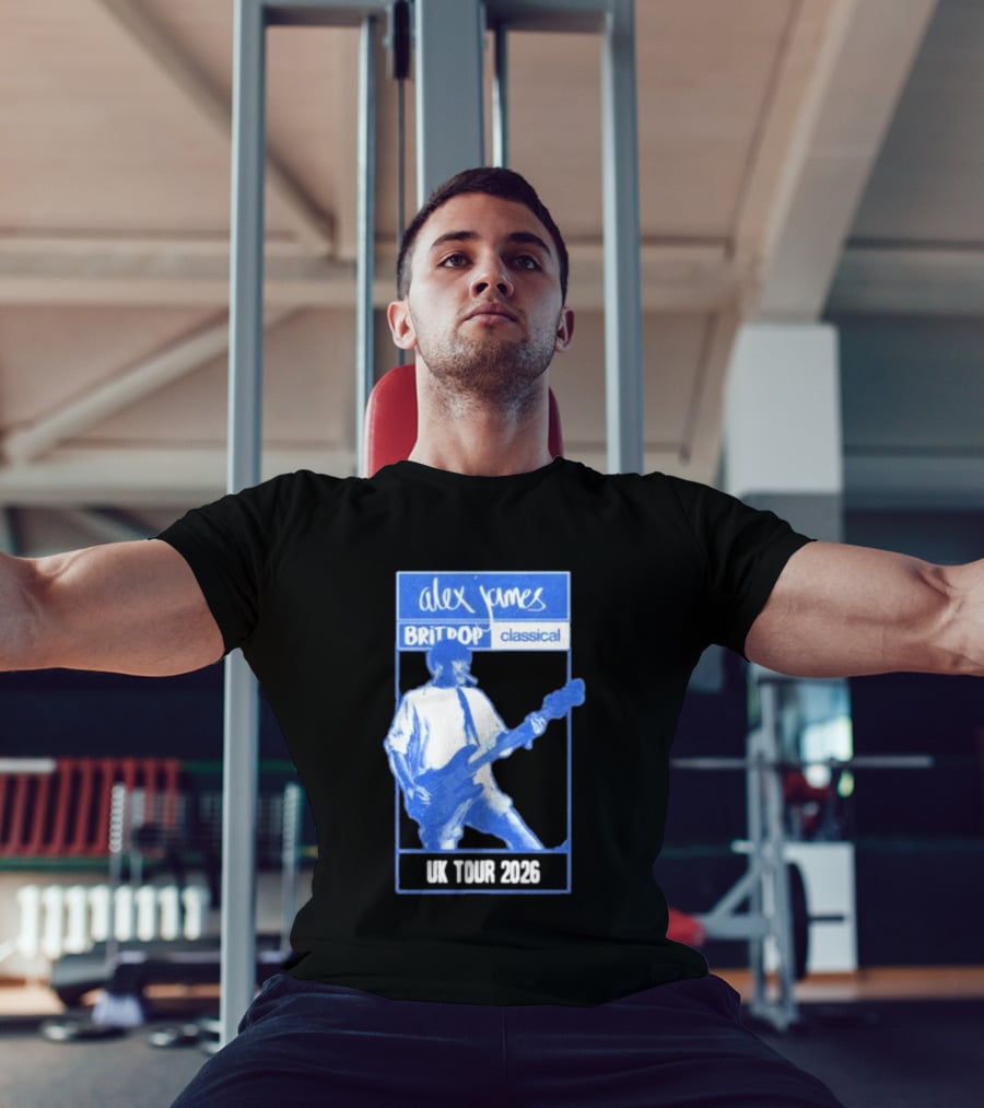 Alex James Britpop Classical UK Tour 2023 T-Shirt
