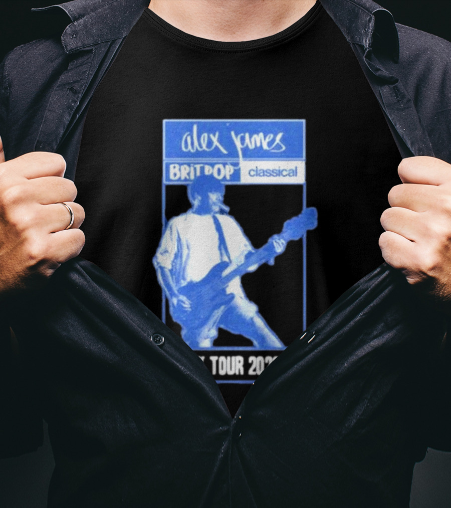 Alex James Britpop Classical UK Tour 2023 T-Shirt