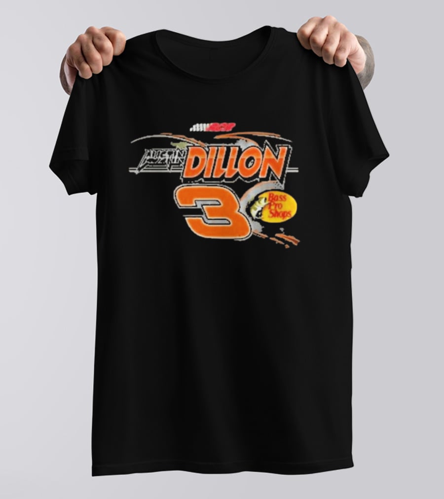 Austin Dillon 3 Bass Pro Shops 2026 Racing T-Shirt