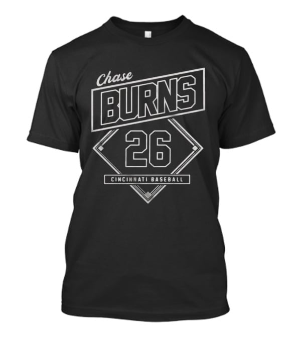 Cincinnati Baseball Chase Burns 26 Diamond T-Shirt