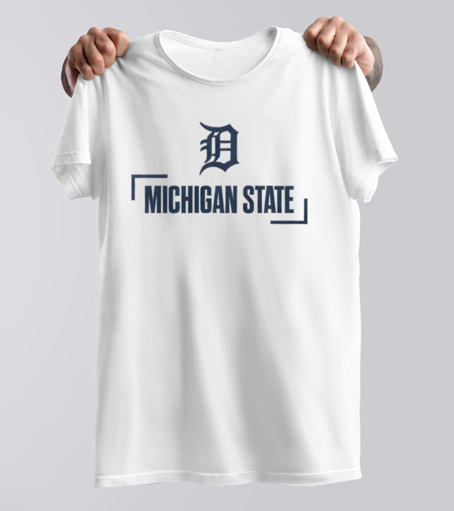 Detroit Tigers Michigan State 2026 Promotion T-Shirt