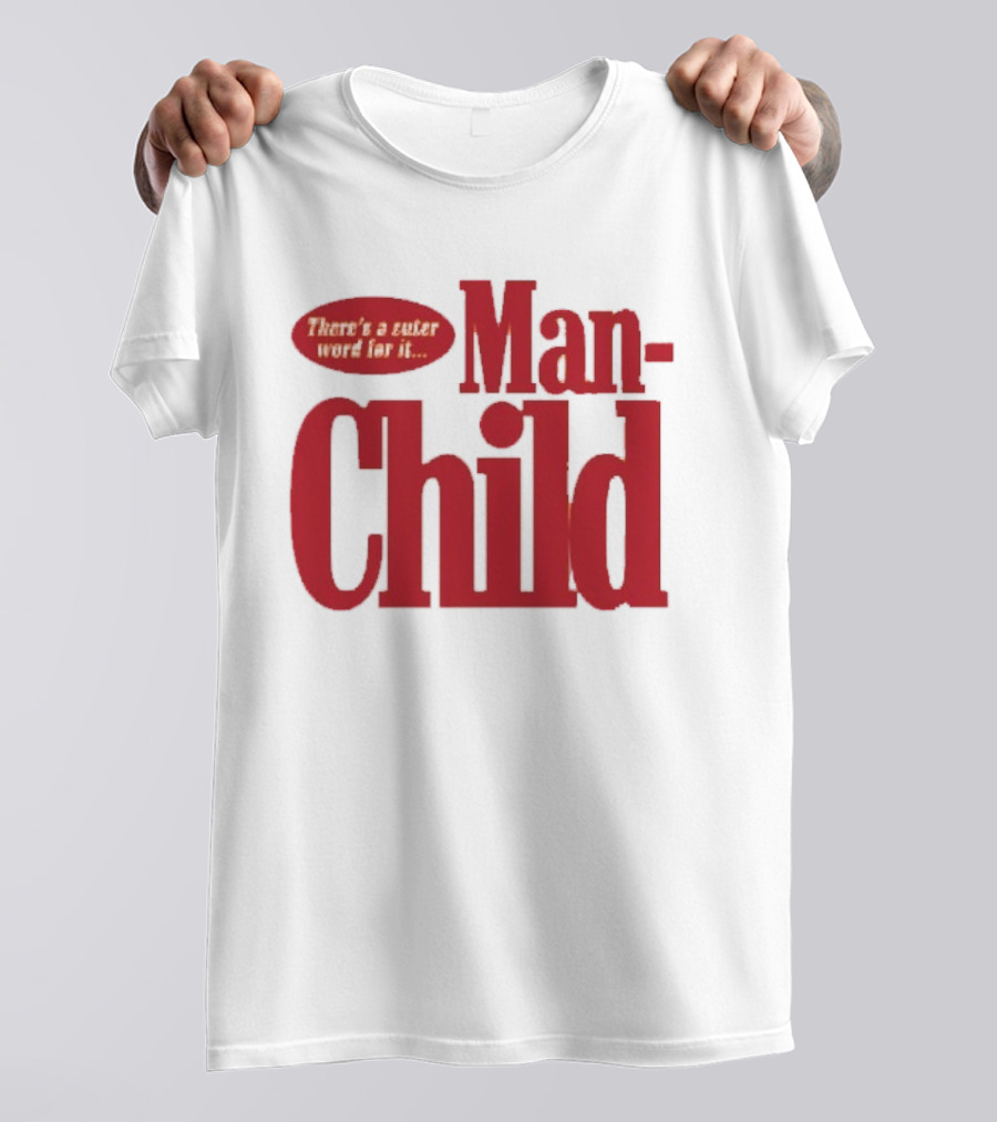 Sabrina Carpenter There's A Cuter Word For It Manchild T-Shirt