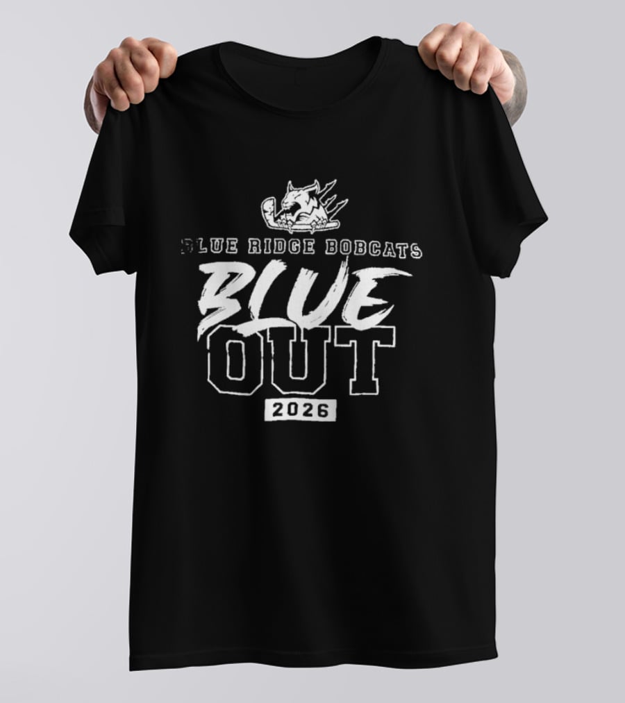 Blue Ridge Bobcats Blue Out 2026 T-Shirt