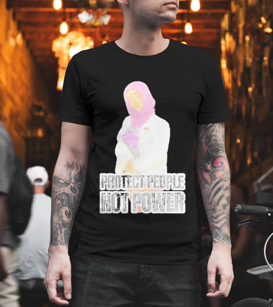 C. M. Alongi Protect People Not Power T-Shirt