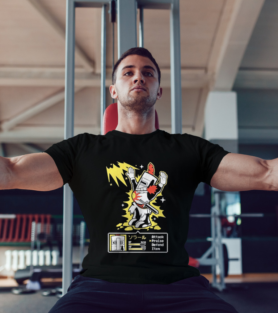 Solar Man Goblin Tengu Attack Praise Defend Item T-Shirt