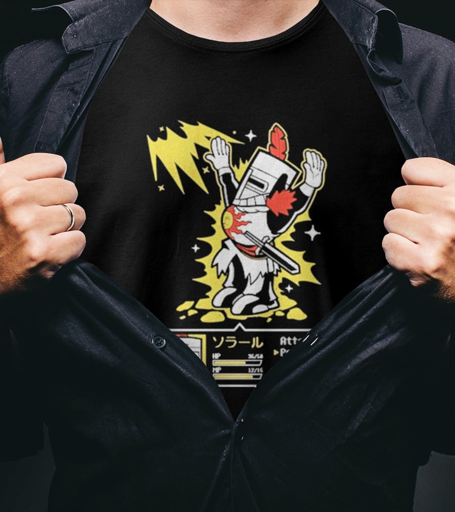 Solar Man Goblin Tengu Attack Praise Defend Item T-Shirt