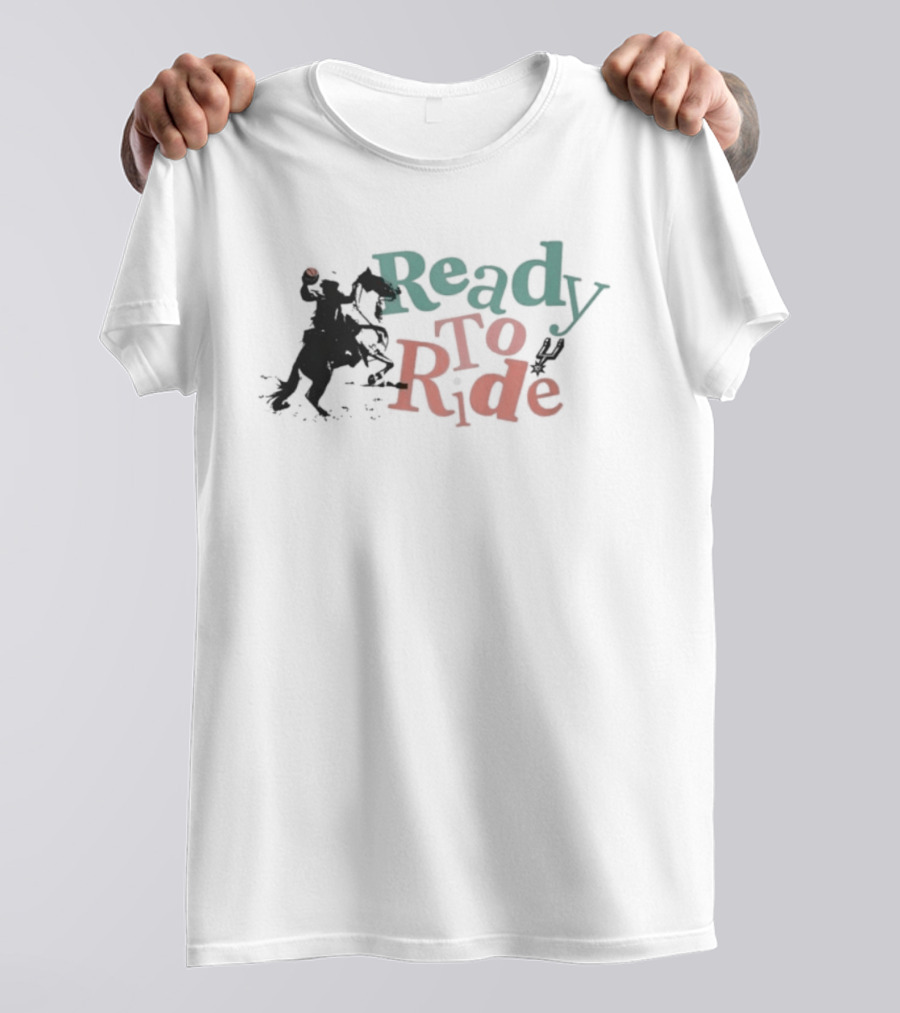Ready To Ride Cowboy T-Shirt
