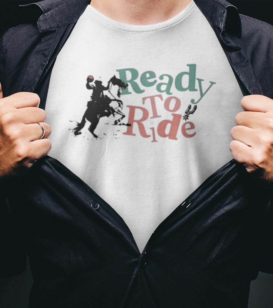 Ready To Ride Cowboy T-Shirt