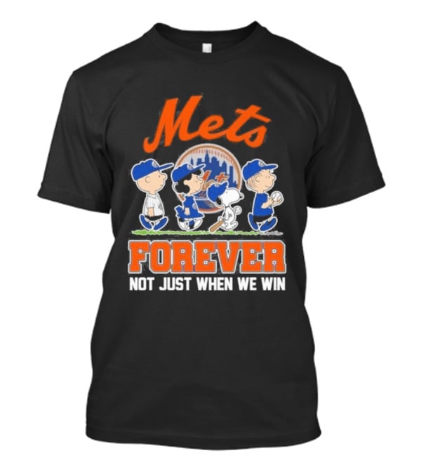 2026 Mets Peanuts Abbey Road Forever Not Just When We Win T-Shirt