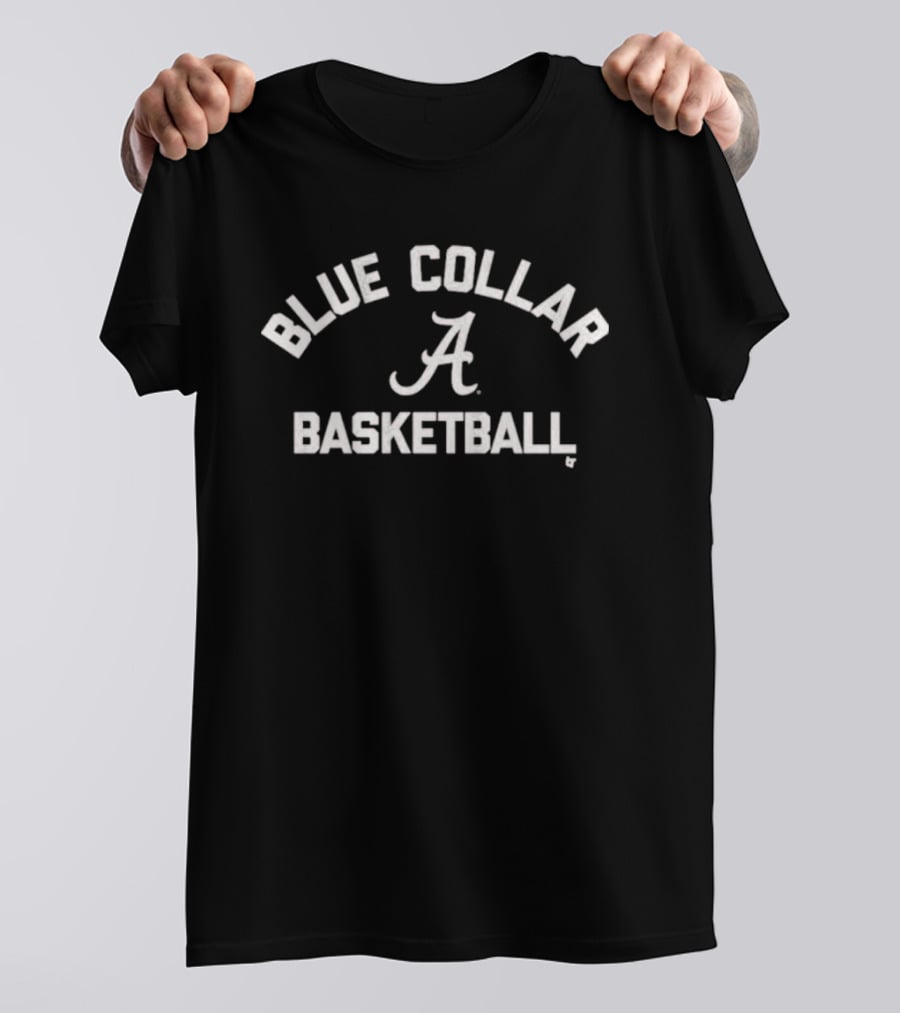 Alabama Crimson Tide A Blue Collar Basketball T-Shirt