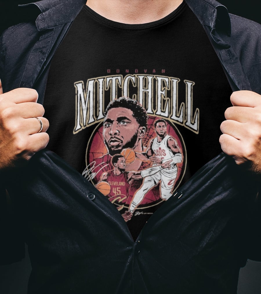 Donovan Mitchell Cleveland Cavaliers Basketball Sports T-Shirt