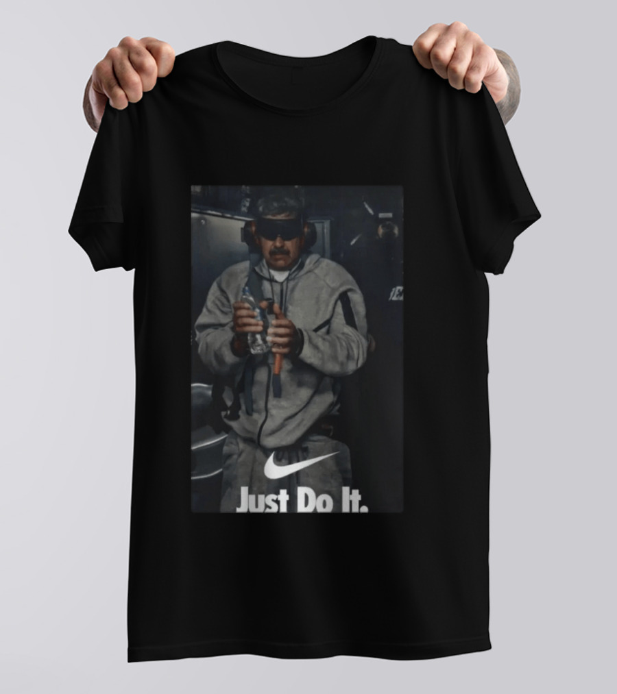 Nicolas Maduro Parody Nike Just Do It Meme T-Shirt