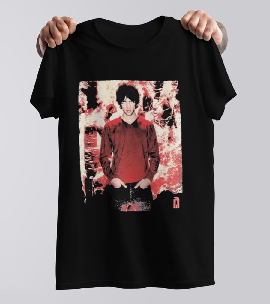 Richard Ashcroft 2026 Tour Classic Photo Red Abstract T-Shirt