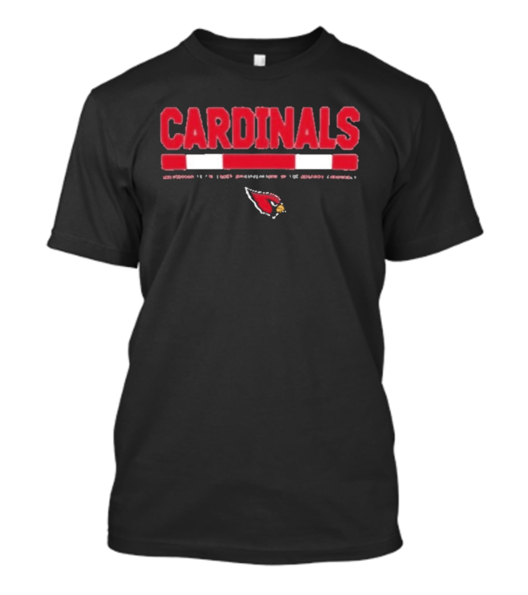 CARDINALS Arizona Red Bird Football Isaac Seumalo T-Shirt