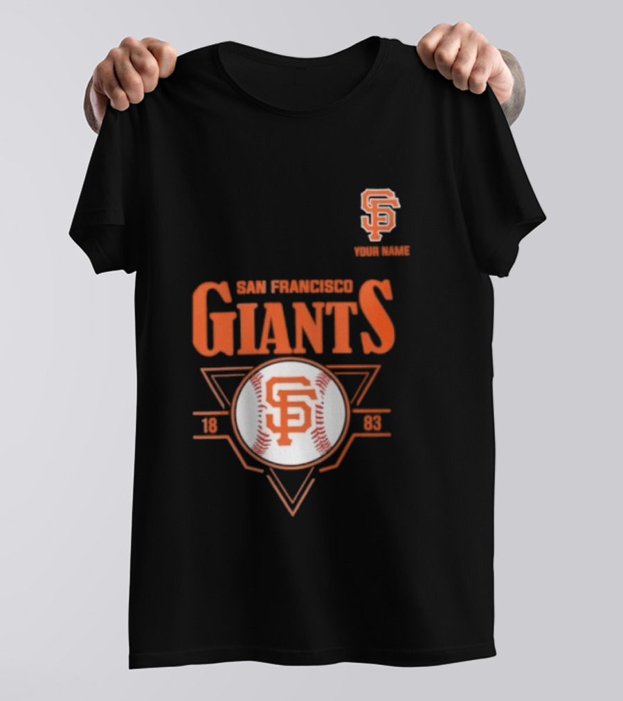 San Francisco Giants 1883 Baseball SF Team T-Shirt
