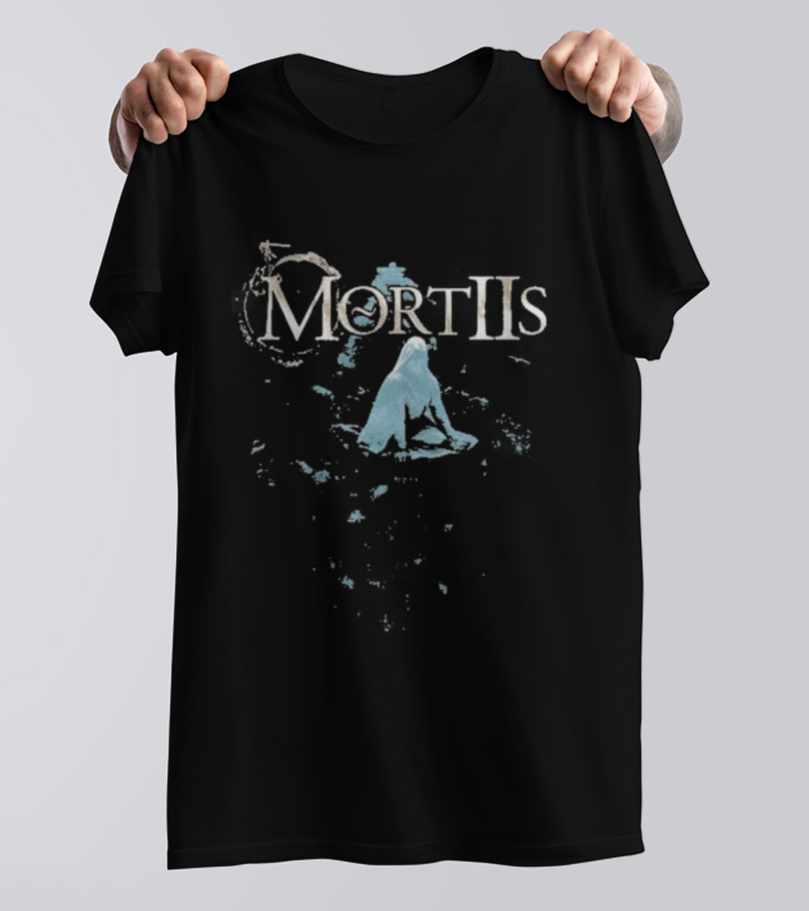 Mortiis Violent Silence Blue T-Shirt
